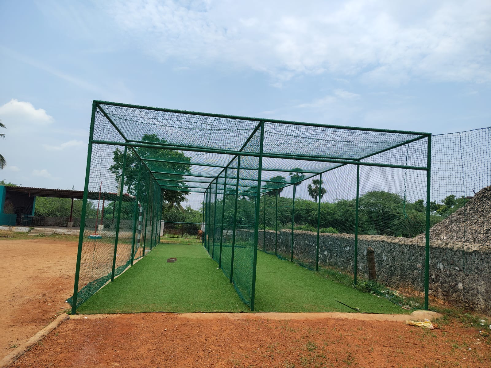 Cricket practice nets